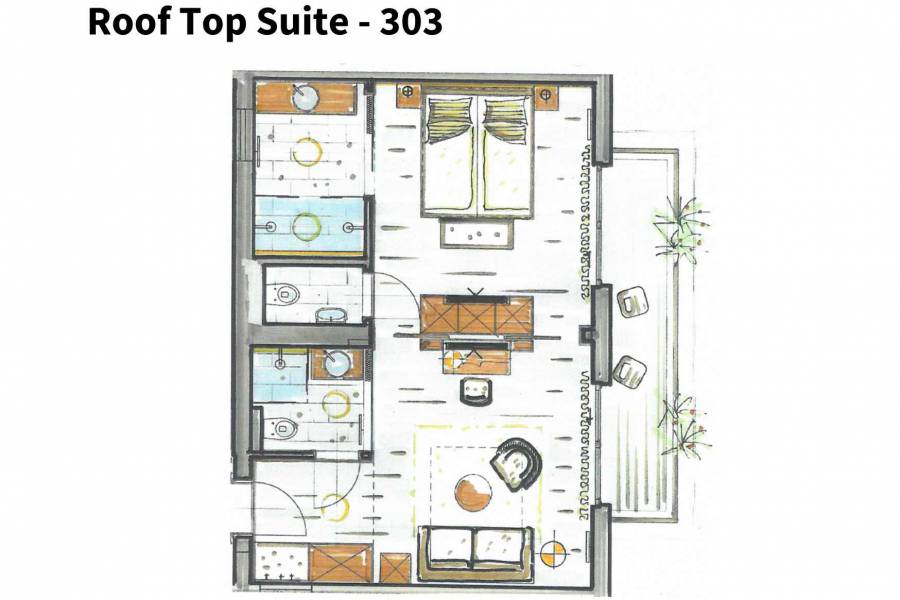 Zimmerplan 303