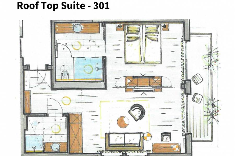 Zimmerplan 301