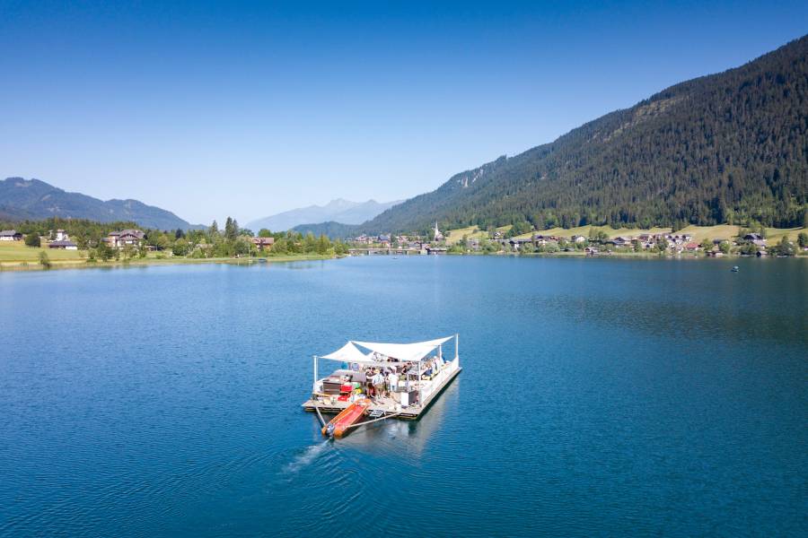 Schifffahrt auf dem Weissensee